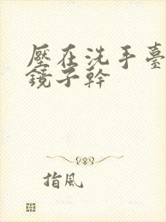 压在洗手台看着镜子干