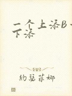 一个上添B一个下添