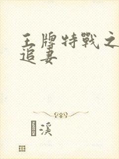 王牌特战之军少追妻