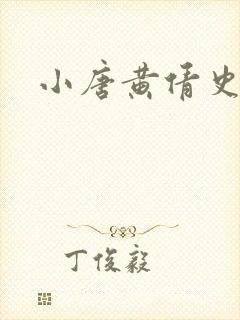 小唐黄倩史