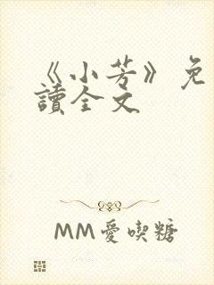 《小芳》免费阅读全文