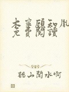 木宁顾知胤小说免费阅读