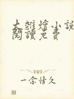 大杂烩小说全集阅读免费