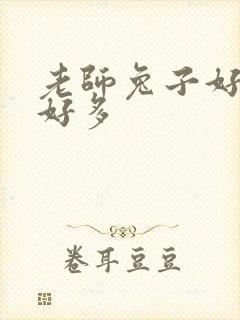 老师兔子好软水好多