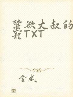 禁欲大叔的心尖宠TXT