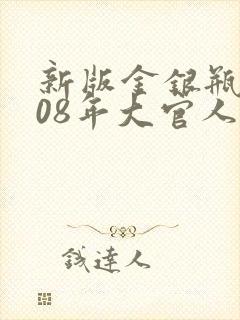 新版金银瓶2008年大官人