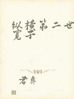纵横第二世界 宽子