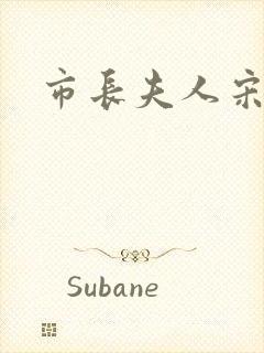 市长夫人宋姐