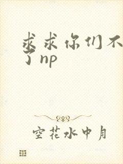 求求你们不要做了np