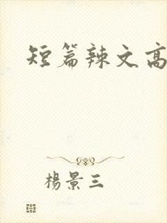 短篇辣文高h