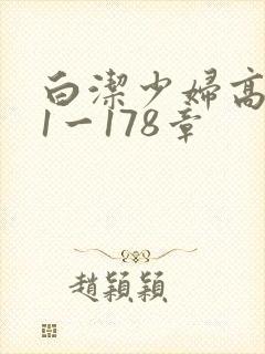 白洁少妇高义第1一178章