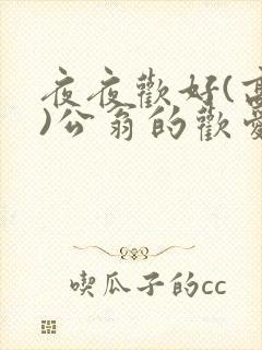 夜夜欢好(高h)公翁的欢爱