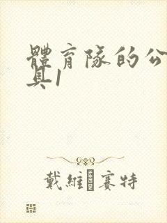 体育队的公用玩具1