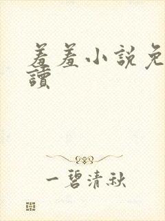 羞羞小说免费阅读