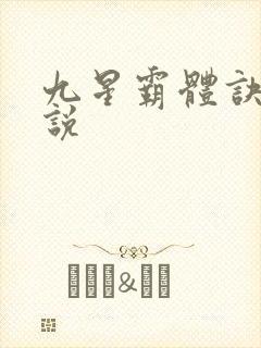 九星霸体诀 小说