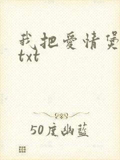 我把爱情煲成汤txt