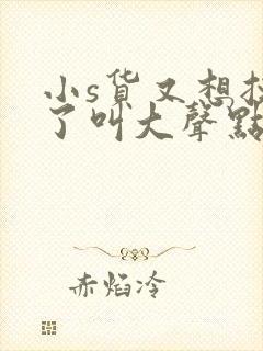 小s货又想挨c了叫大声点