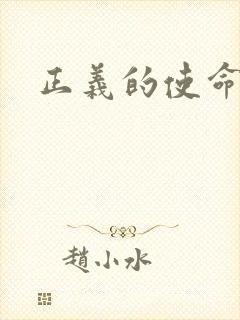 正义的使命小说