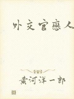 外交官恋人小说