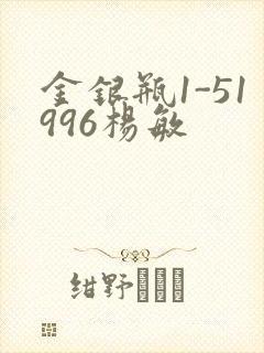 金银瓶1-51996杨敏