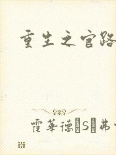 重生之官路风流