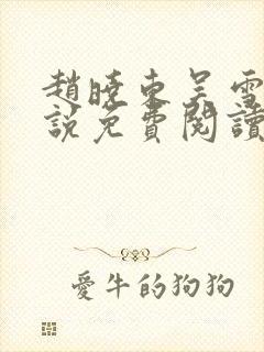 赵晓东吴雪晴小说免费阅读