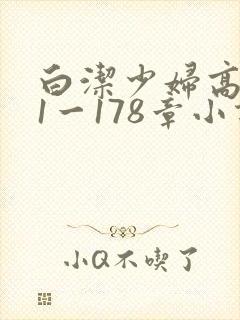 白洁少妇高义第1一178章小说