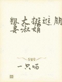 粗大挺进朋友人妻淑娟