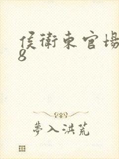 侯卫东官场笔记8