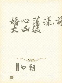 婚心荡漾,前夫太凶猛