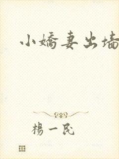 小娇妻出墙记