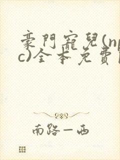 豪门宠儿(npc)全本免费阅读