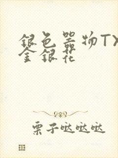 银色器物TXL金银花