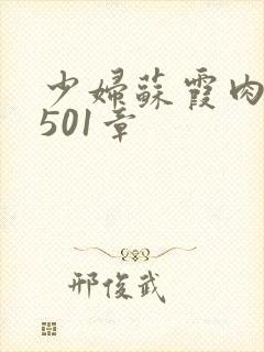 少妇苏霞肉欲第501章