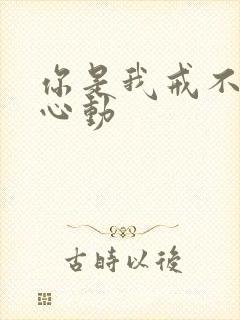 你是我戒不掉的心动