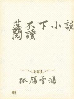 落不下小说全文阅读