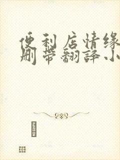 便利店情缘未增删带翻译小说