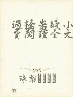 过桥米线小说免费阅读全文