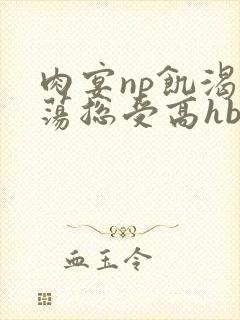 肉宴np饥渴放荡总受高hbl