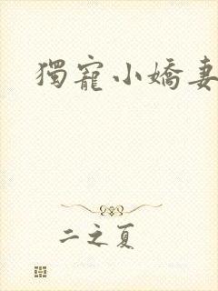 独宠小娇妻