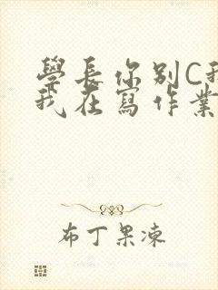 学长你别C我了我在写作业