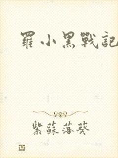 罗小黑战记小说