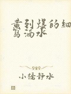 黄到爆的细节描写滴水