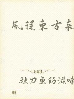 风从东方来