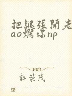 把腿张开老子cao烂你np