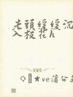 老头缓缓沉腰进入校花h