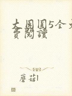 大团圆5全文免费阅读