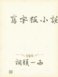 写字板小说