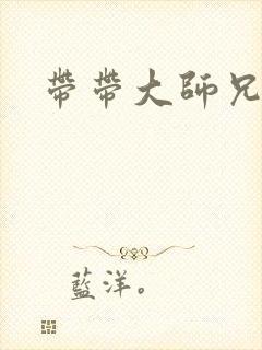 带带大师兄