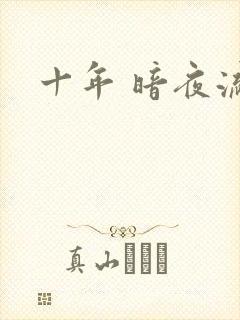 十年 暗夜流光